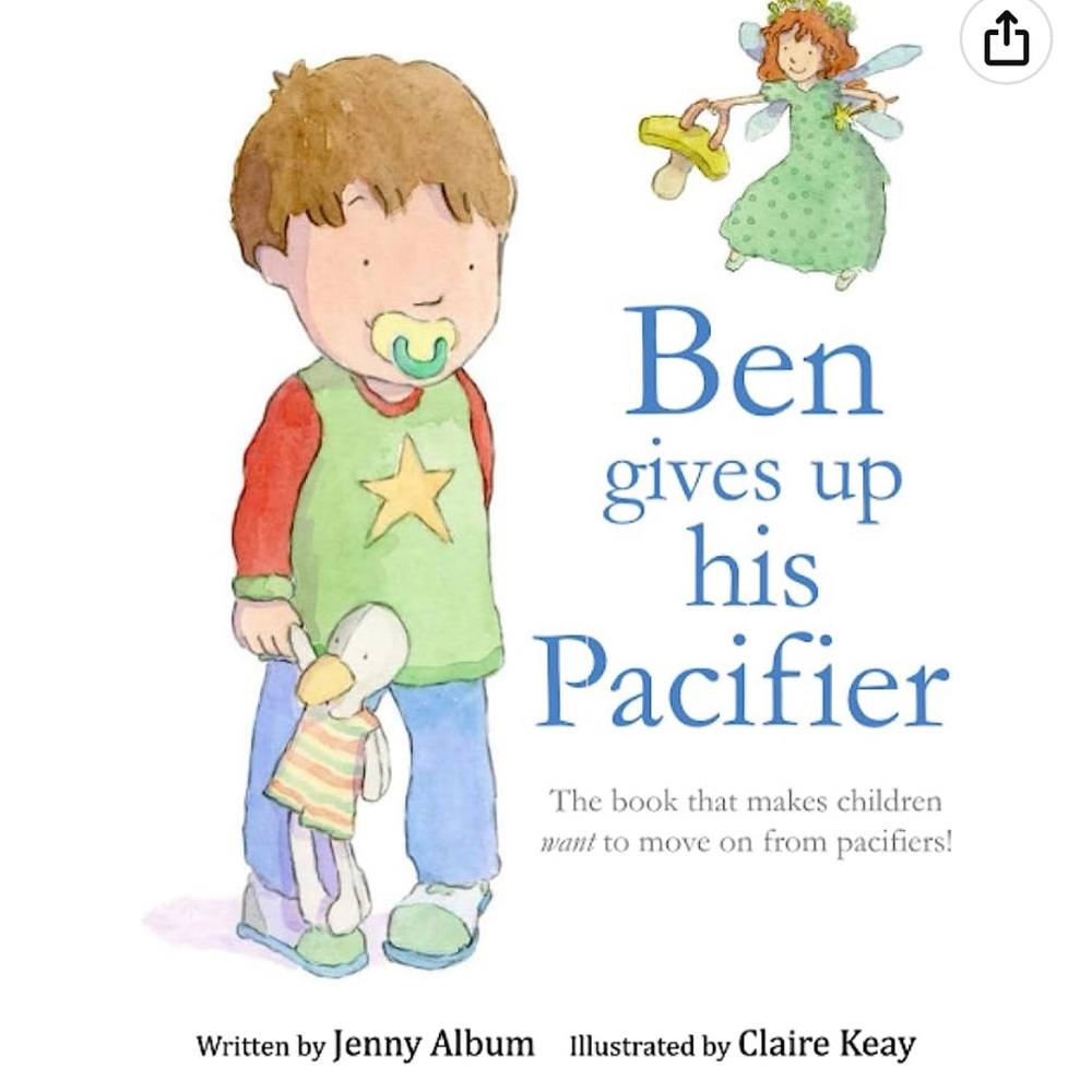 Children’s book: Ben Gives Up His Pacifier